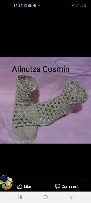 Vând cisme crosetate manual pentru copii și adulți 2