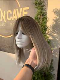 Peruca bob aspect 100% natural