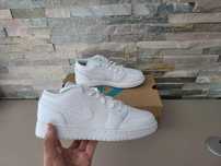 Jordan 1 low triple white
