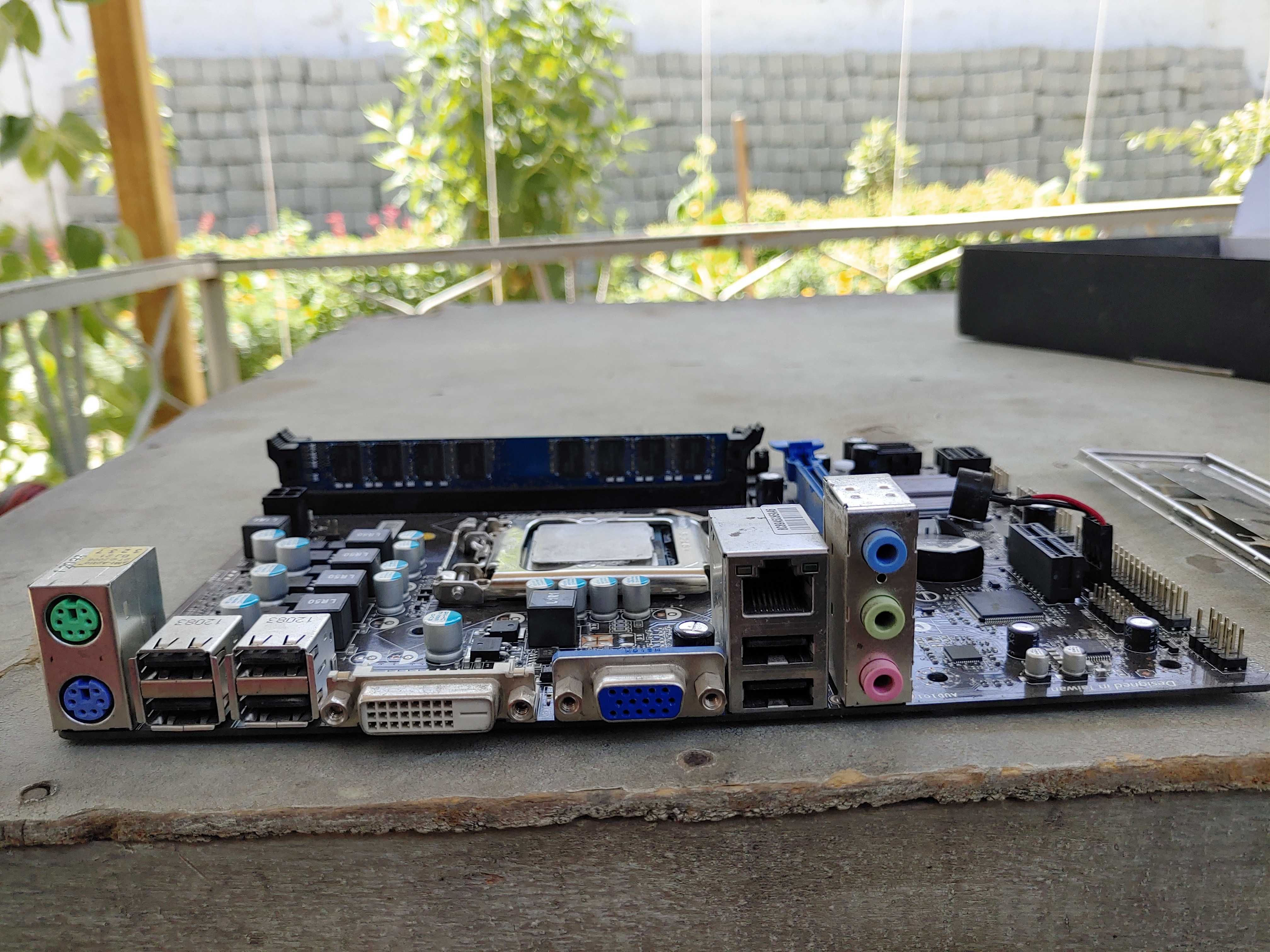 MSI H61M-P20 (G3) + Pentium g620 + 4GB DDR3