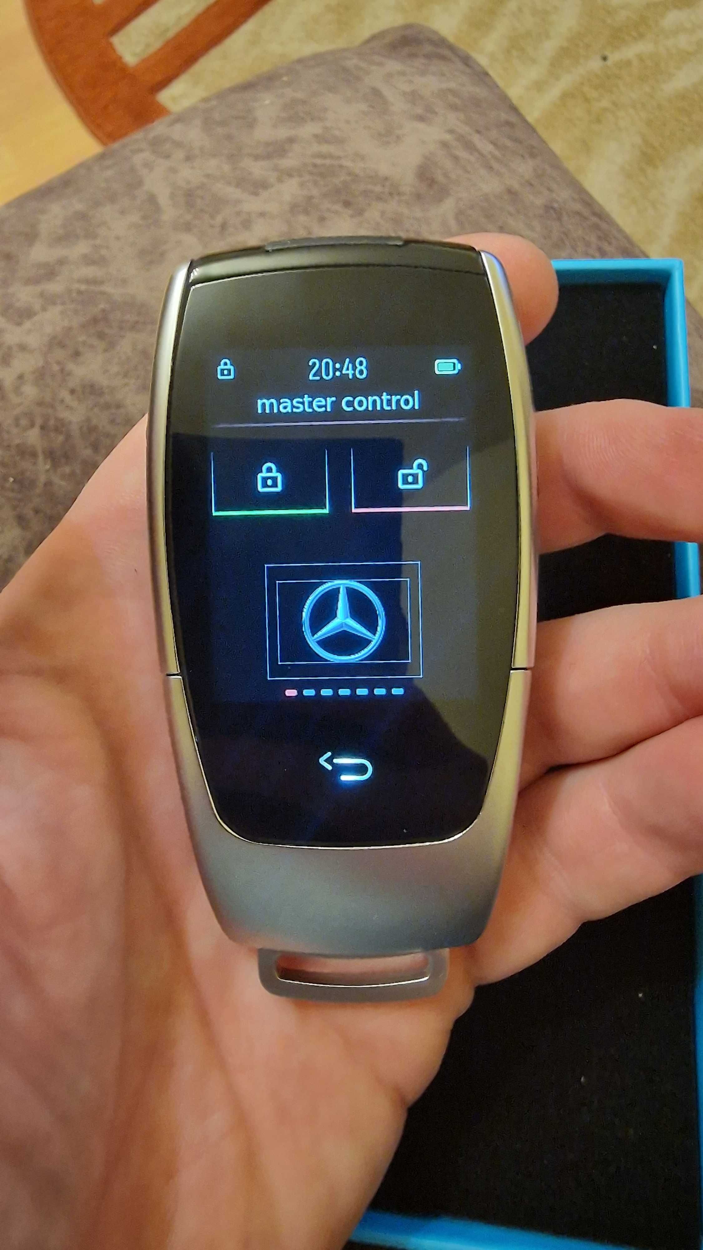 Cheie auto smart LCD Mercedes