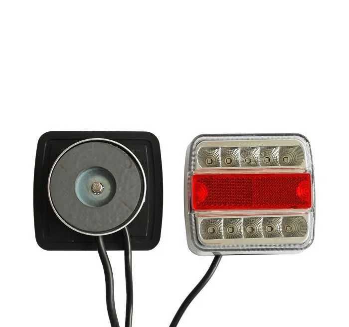 Комплект LED Стопове с Магнит и Кабели за Ремарке Колесар Ремарке E4