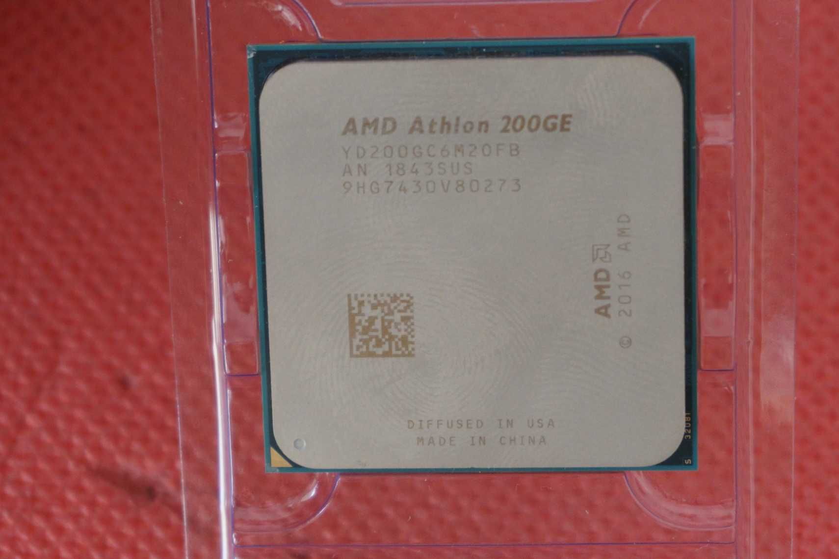 [AM4] Процесор CPU AMD Athlon 200GE - вградено видео! / вкл ДДС