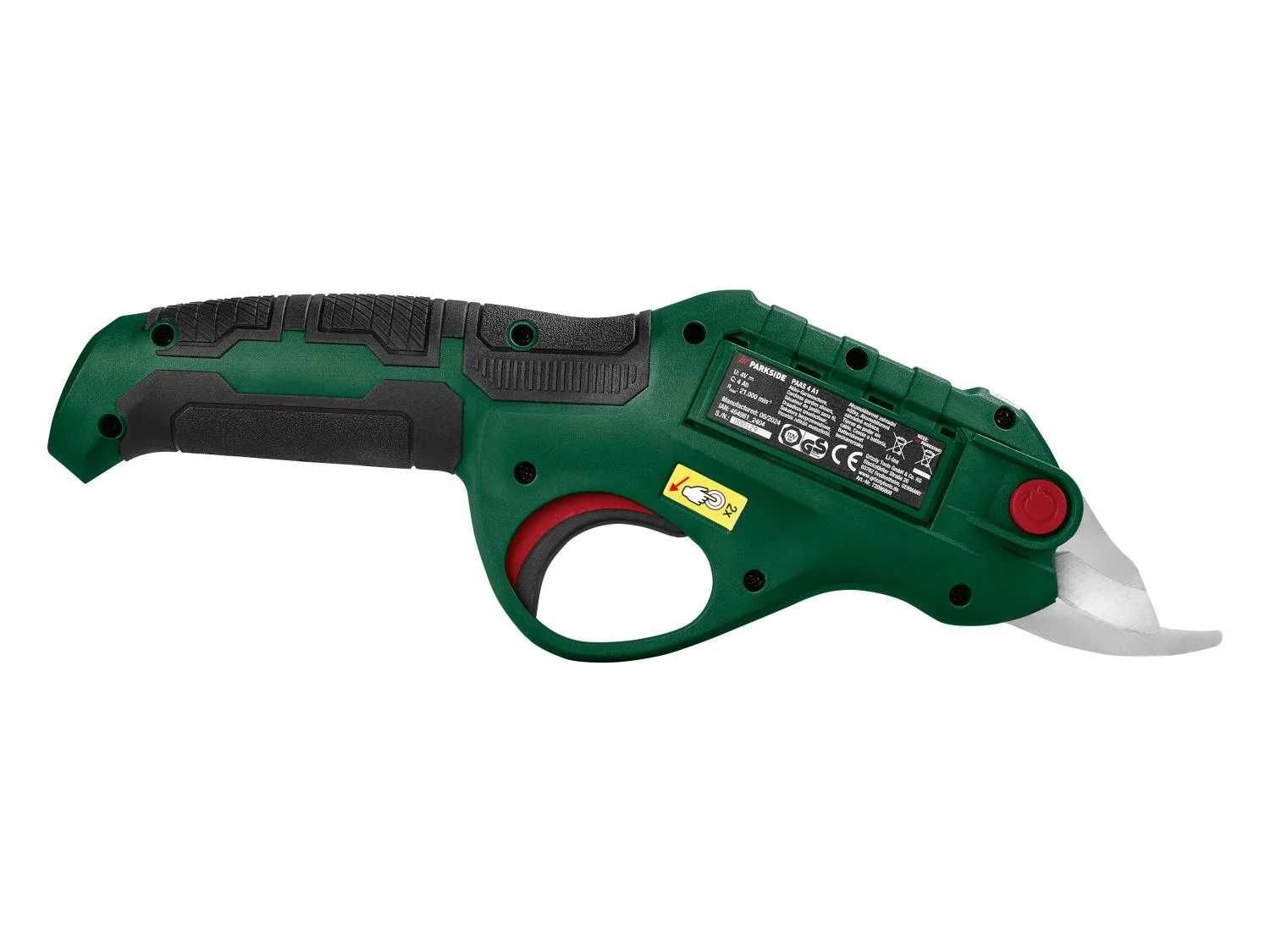 PARKSIDE PAAS 4 A1 акумулаторна градинска ножица,4V