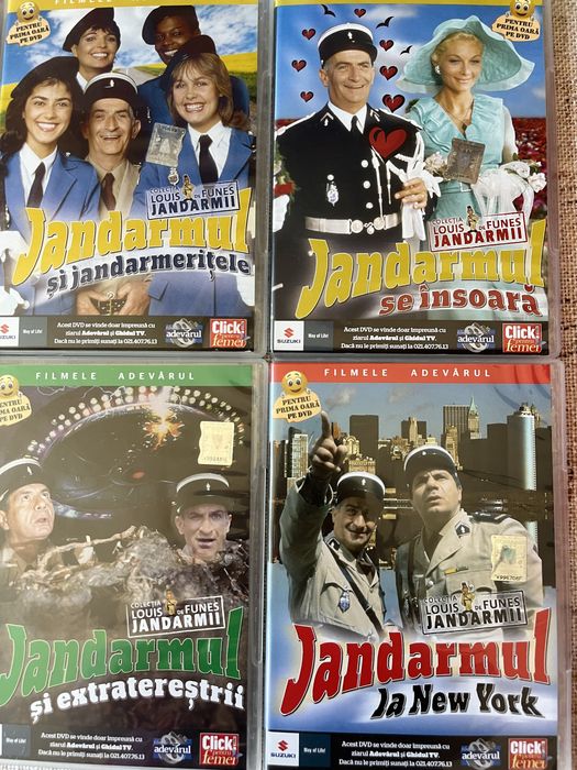 Colectia Jandarmii  Louis de Funes