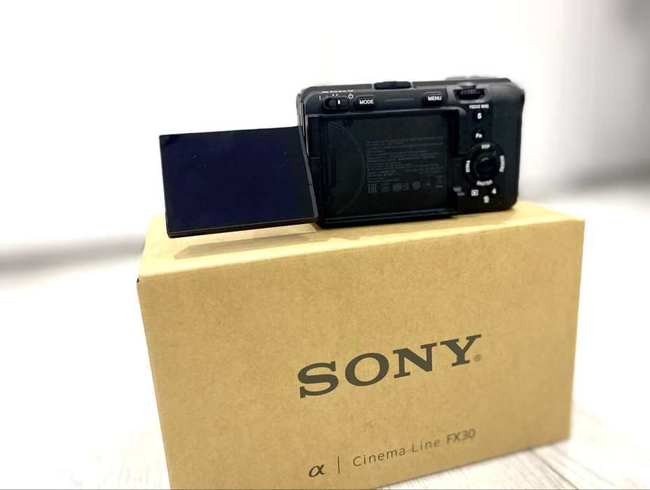 Sony fx30 камера чисто нова