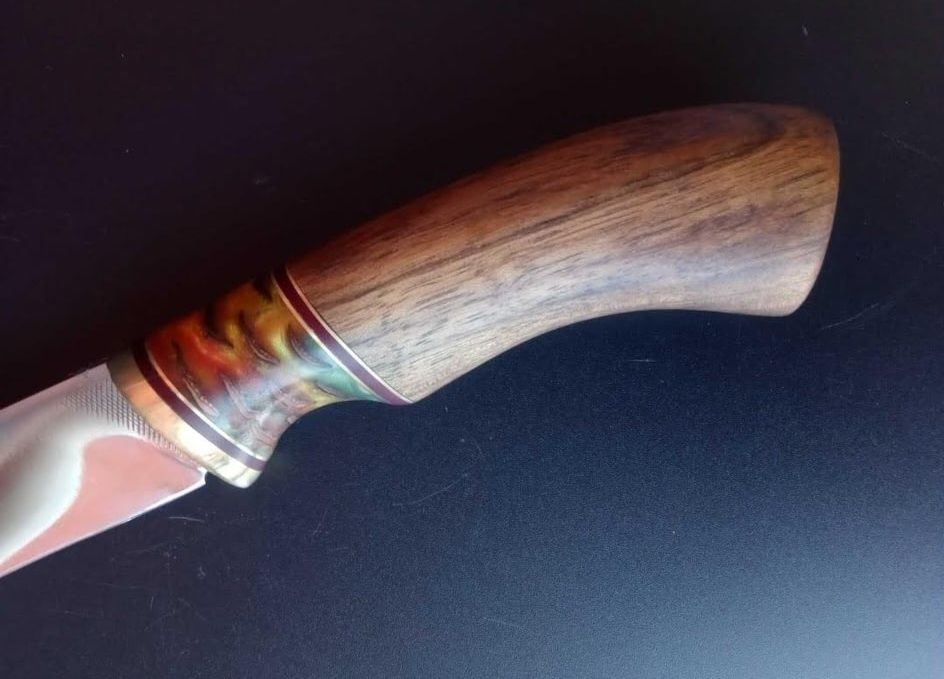 Нож ръчна изработка стомана  U10