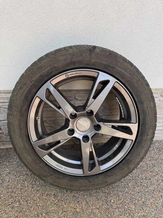 Cauciucuri+Jante aliaj CARMANI 16 ANTON