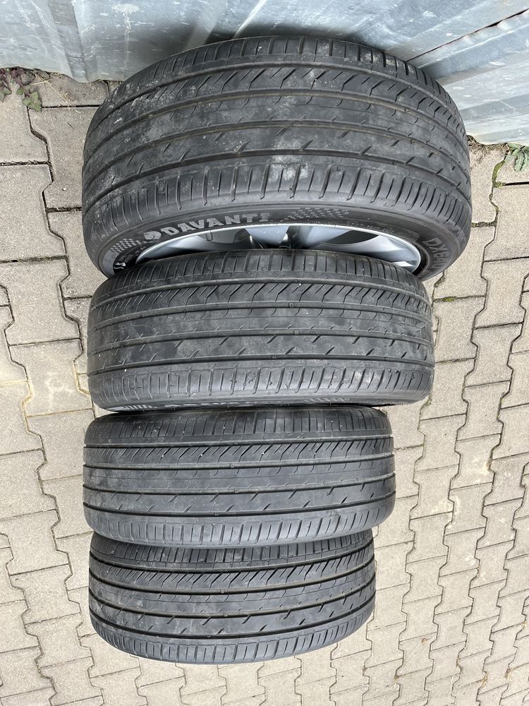 Jante aliaj 5x115mm, anvelope 235/45 R18, Opel Astra J, K, Insignia