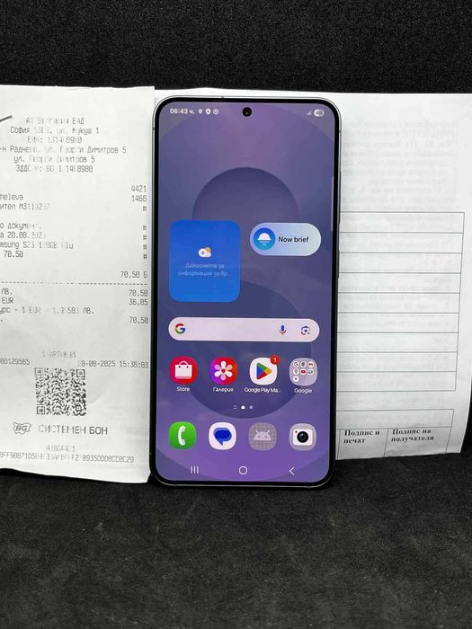 Samsung Galaxy S25 Blueblack 128GB  12GB / Гаранция