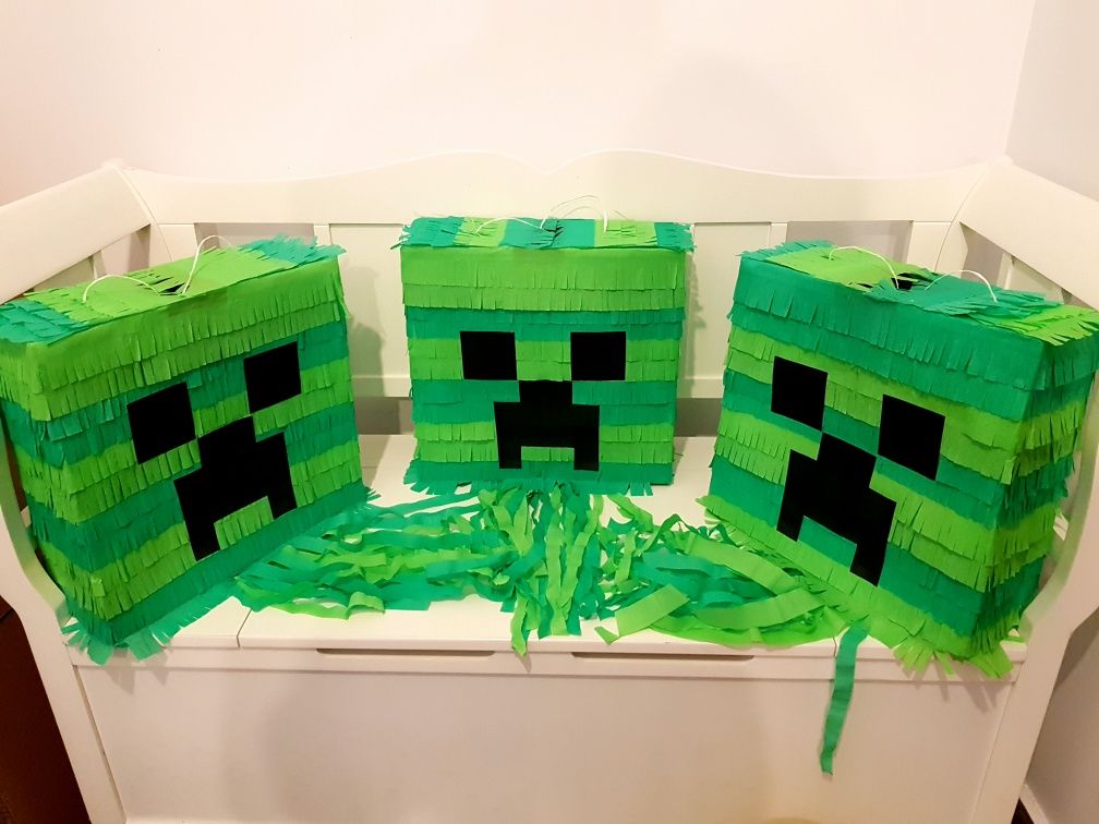 Pinata Piniata Minecraft Creeper