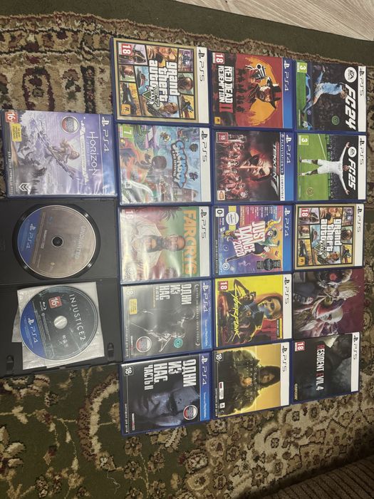 (PS4)(PS5) игры RDR 2 FC25 GTA 5 и тд