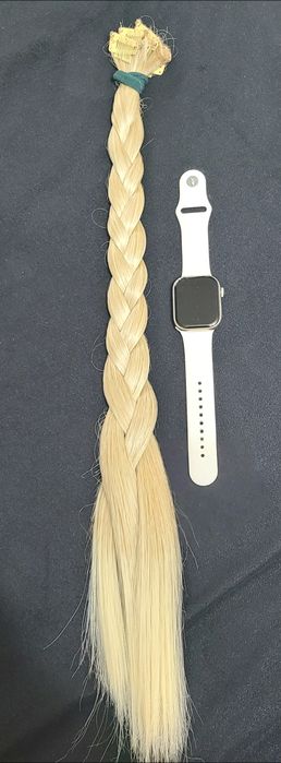 Натуральные волосы на заколках