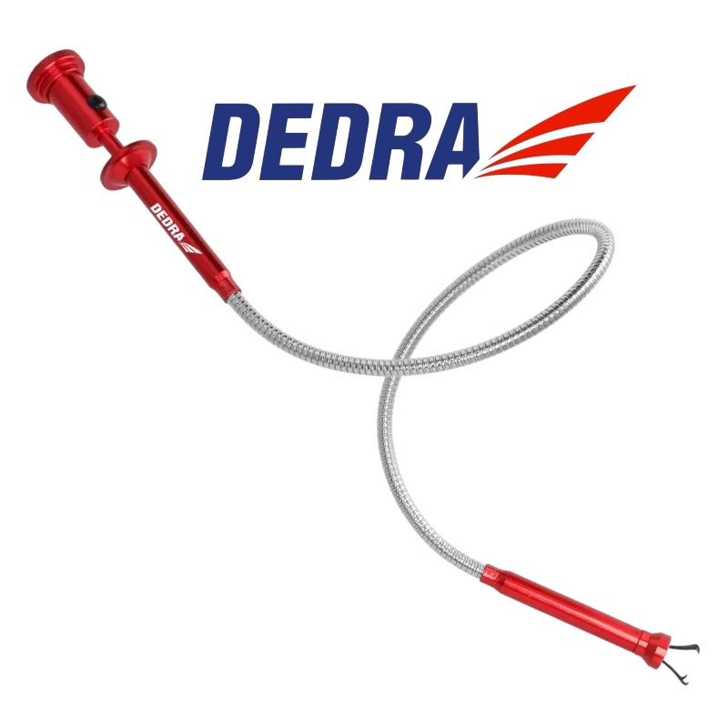 Инструмент със захват и светодиод за трудно достъпни места DEDRA