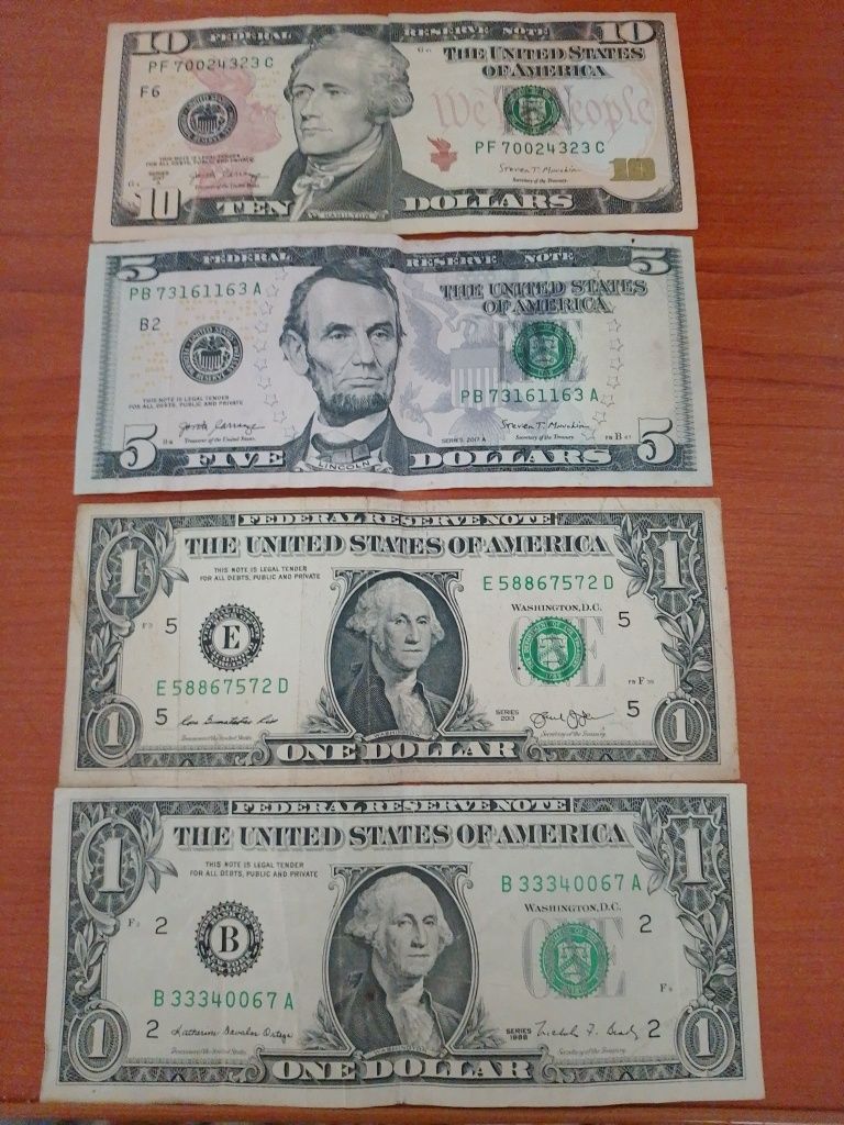 De vânzare bancnote dolar pentru colectionari