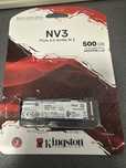 SSD KINGSTON NV3, 500GB, PCI-Express 4.0 x4, M.2, nou nouț
