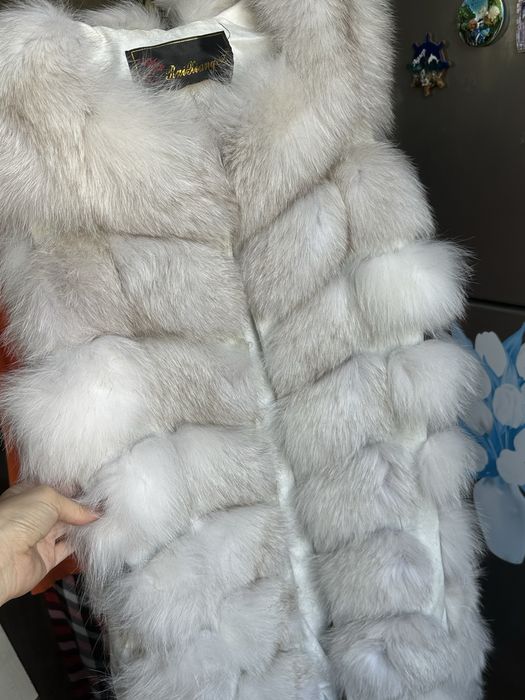 Меховая безрукавка, натуралка ( писец )