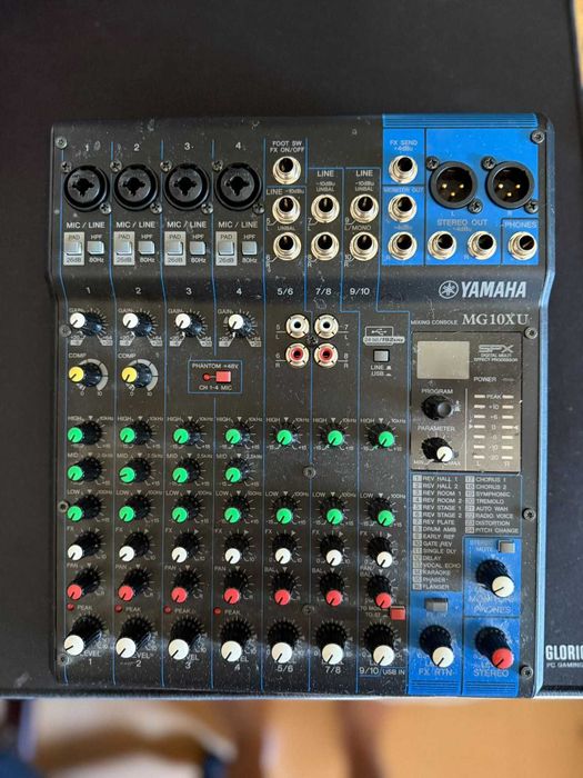 Миксер yamaha mg10hu