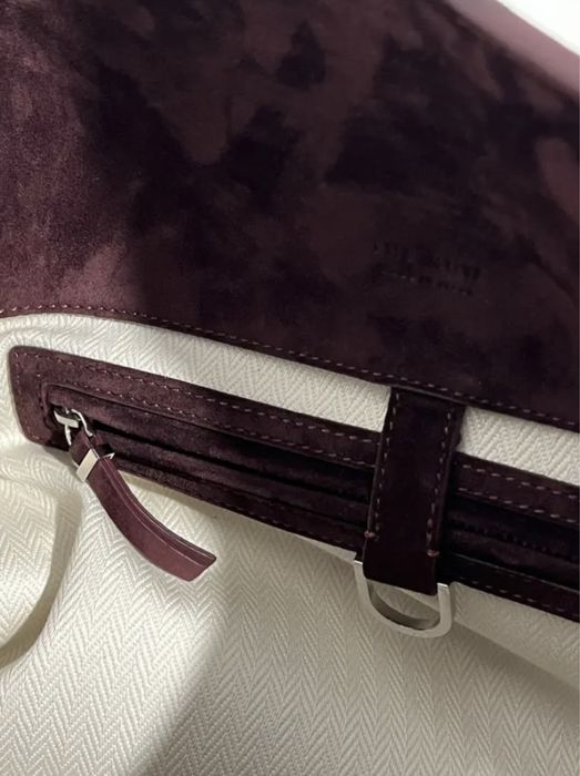 The row margaux bag 15 burgundy чанта