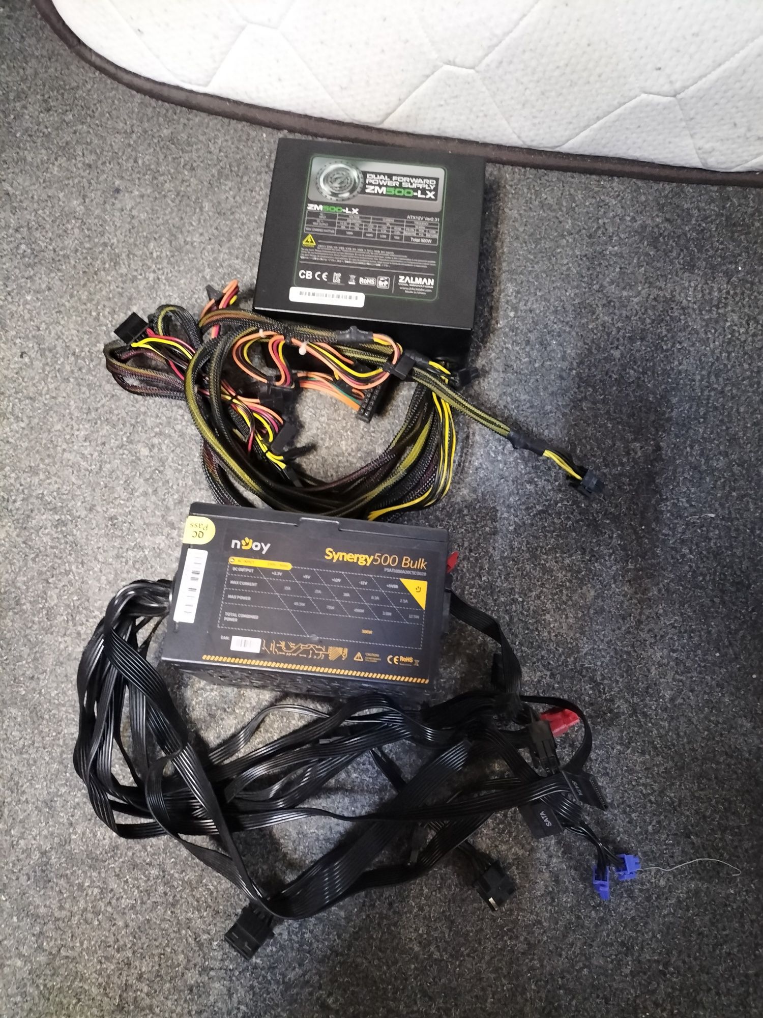 Surse PC  njoy synergy 500 bulk ,zalman zm-500lx