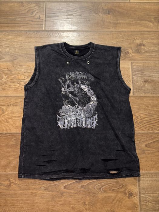 Безрукавная футболка Black Sabbath размера XL