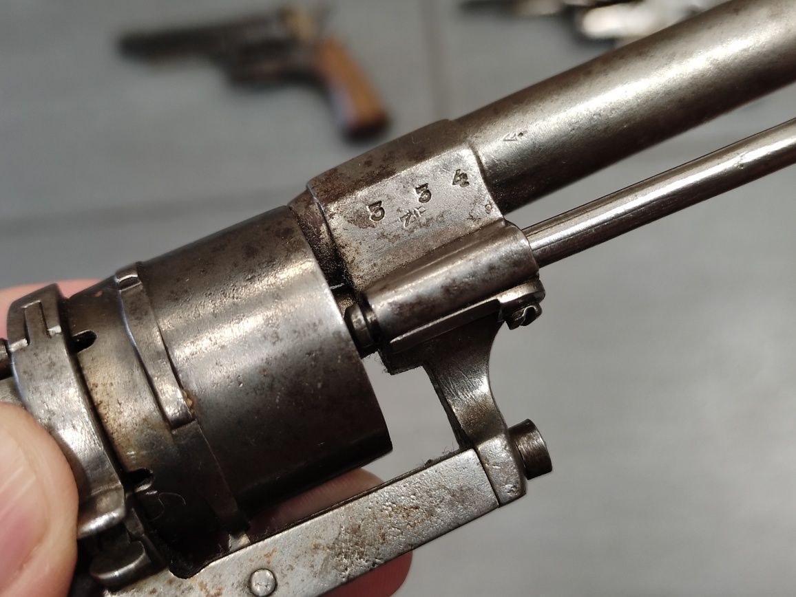 Lefaucheux M1860 / Колекция Револвери / Пищови