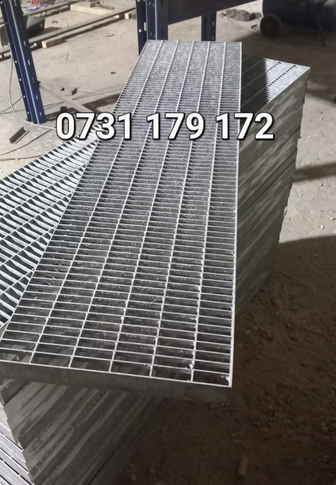 Trepte zincate galvanizat