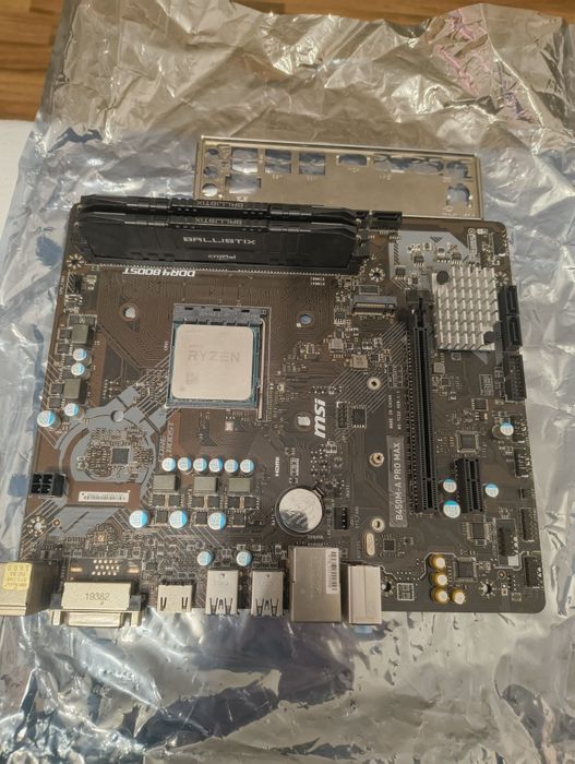 Kit AMD Ryzen 3700x / 16gb 3600MHz / MSI B450 PRO MAX