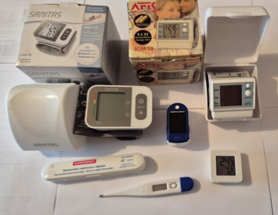 Tensiometru+Pulsoximetru+termometru digital