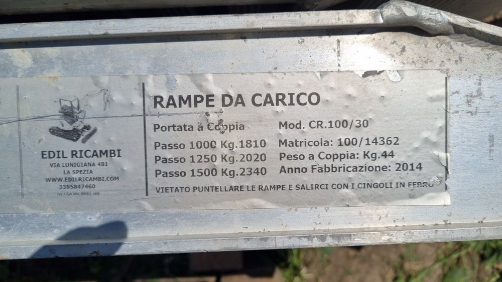 Rampe de aluminiu