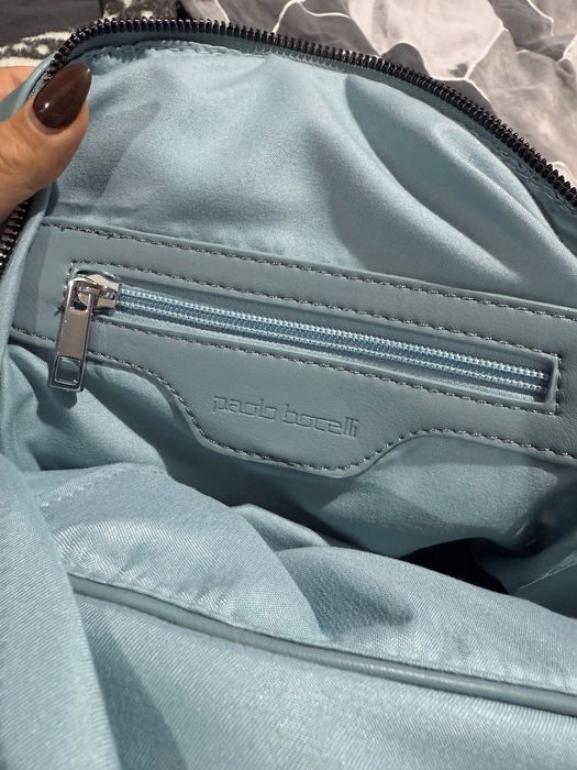 Дамска синя раница