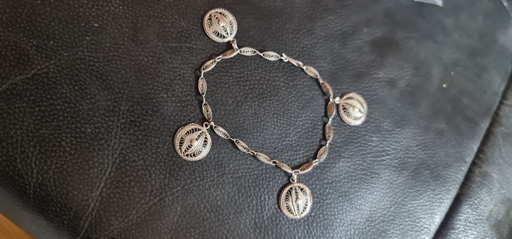 Brățară argint filigran