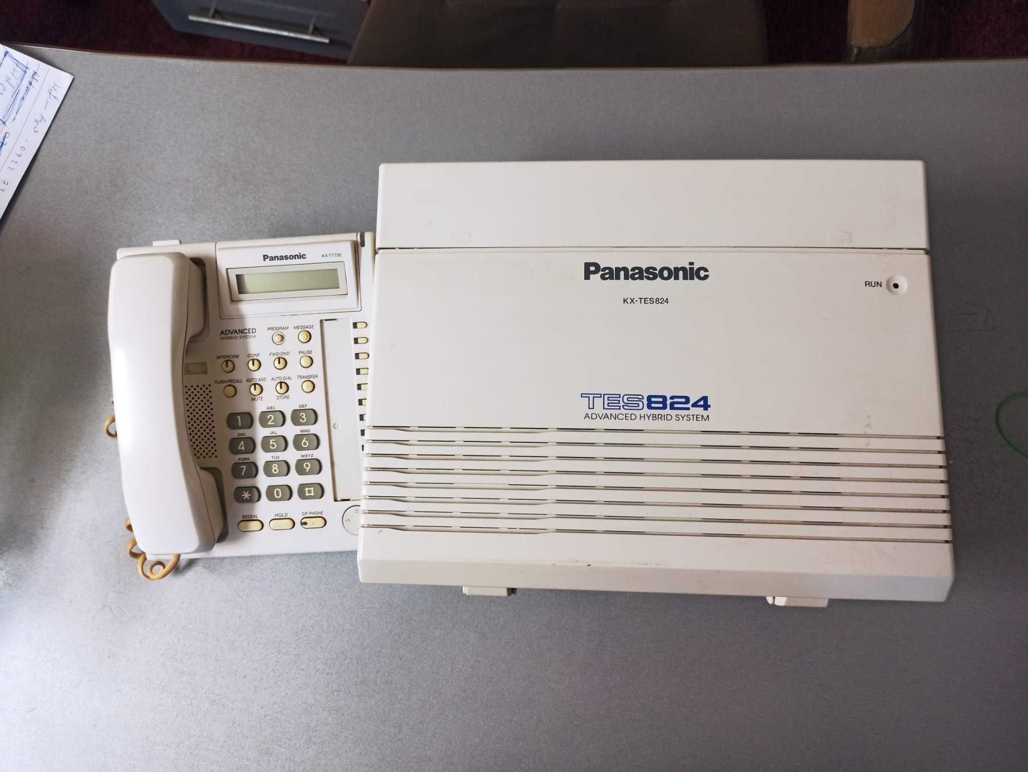 Kit Centrala telefonica Panasonic TES824 + Consola KX-T7730