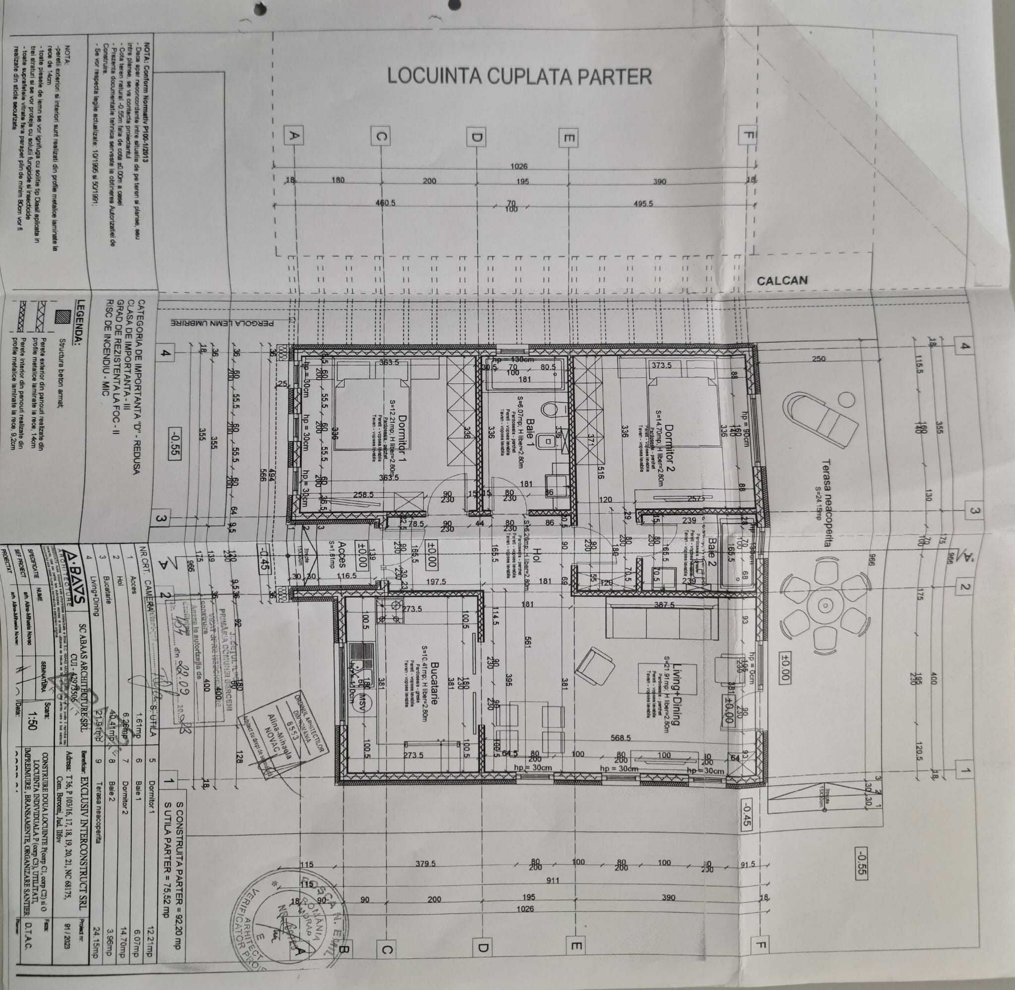 Casa in zona dezvoltata, teren 460 mp