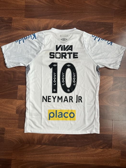 Tricou fotbal Neymar Jr Santos Home 24/25