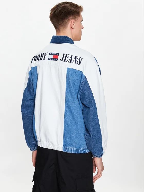 Tommy Jeans : НОВО Bomber Denim Jacket Oversized M/Л Оригинал