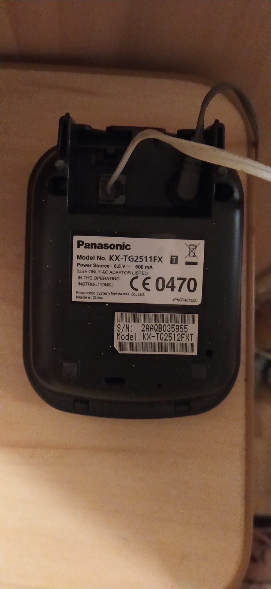 Telefon fara fir Panasonic  2 receptoare