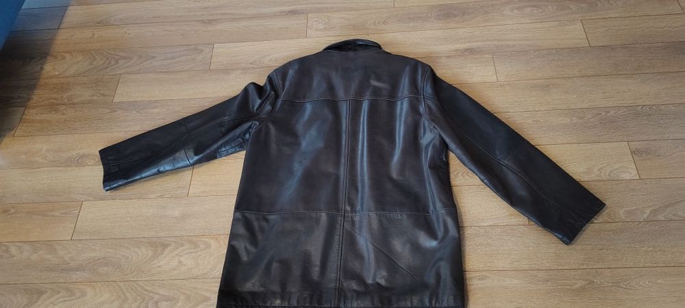 Мъжко кожено яке / полушуба