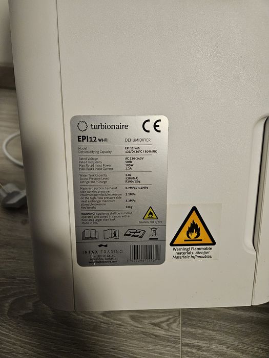 Dezumidificator Turbionaire