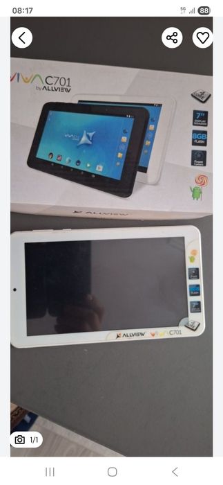 Vând  tabla Allview 7"