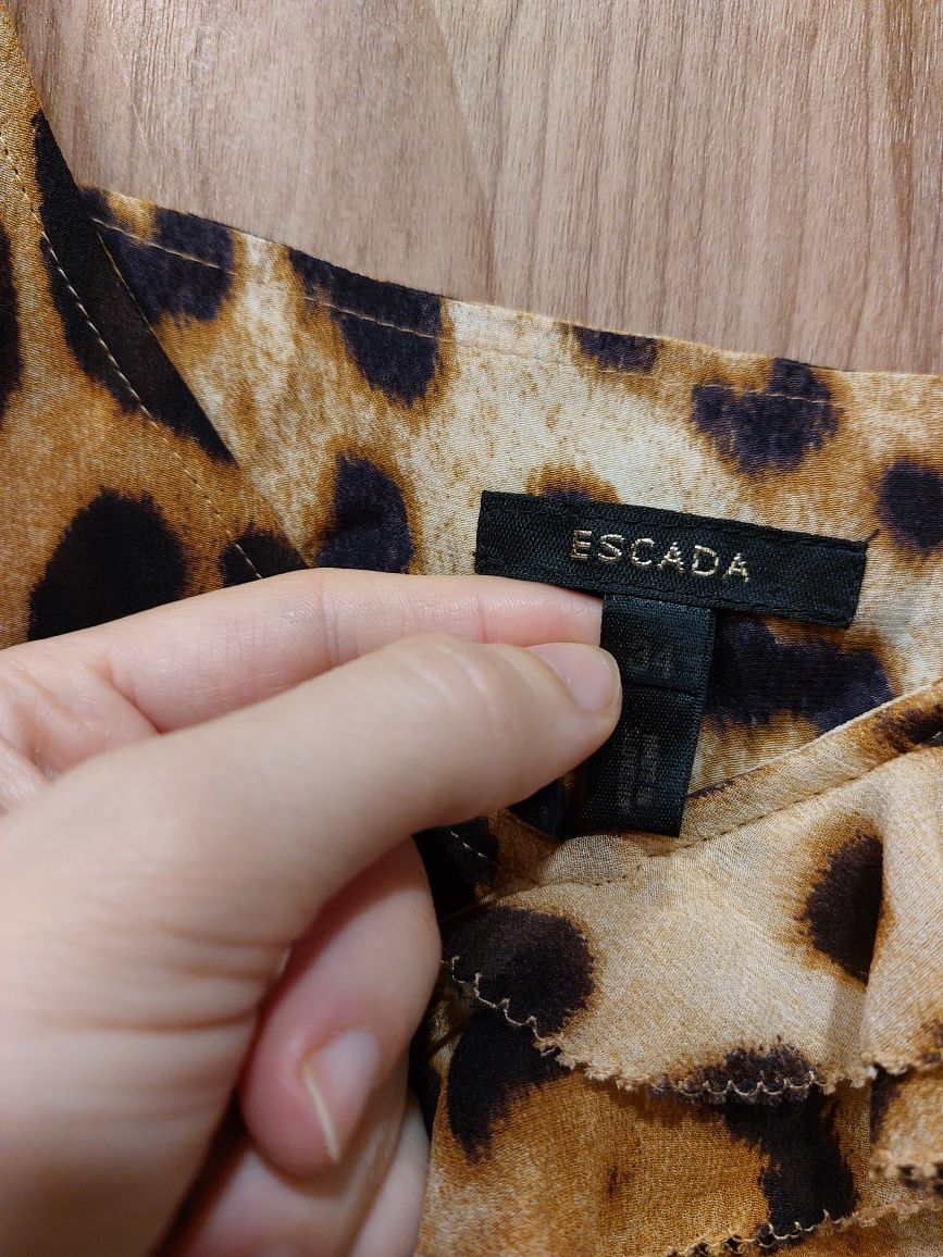 Escada топ Ескада 100 % коприна
