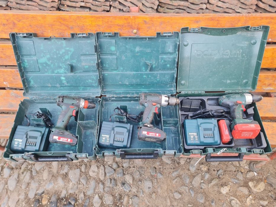 Vand schimb Metabo BS 18 Quick BS 18 LT BS 14,4 Li