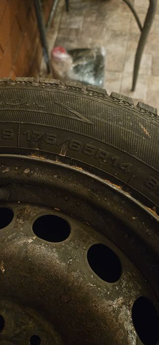 Roti jante Fiat 4x100 cauciucuri iarna