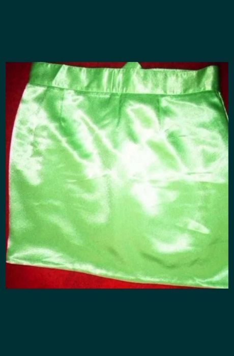 Costum nou verde fosforescent măr M