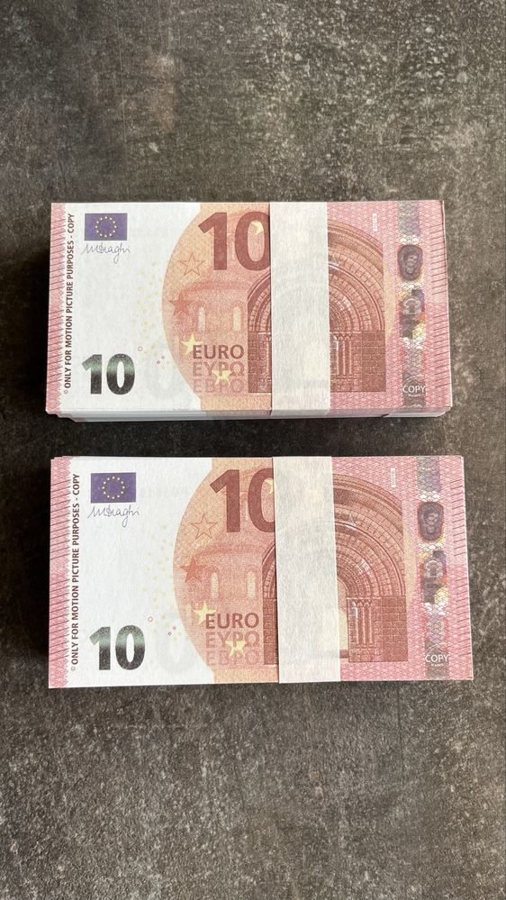 Реквизитни банкноти от 10€