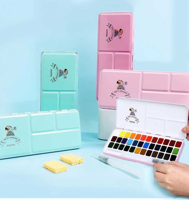 Краски художественные акварельные 36 цветов