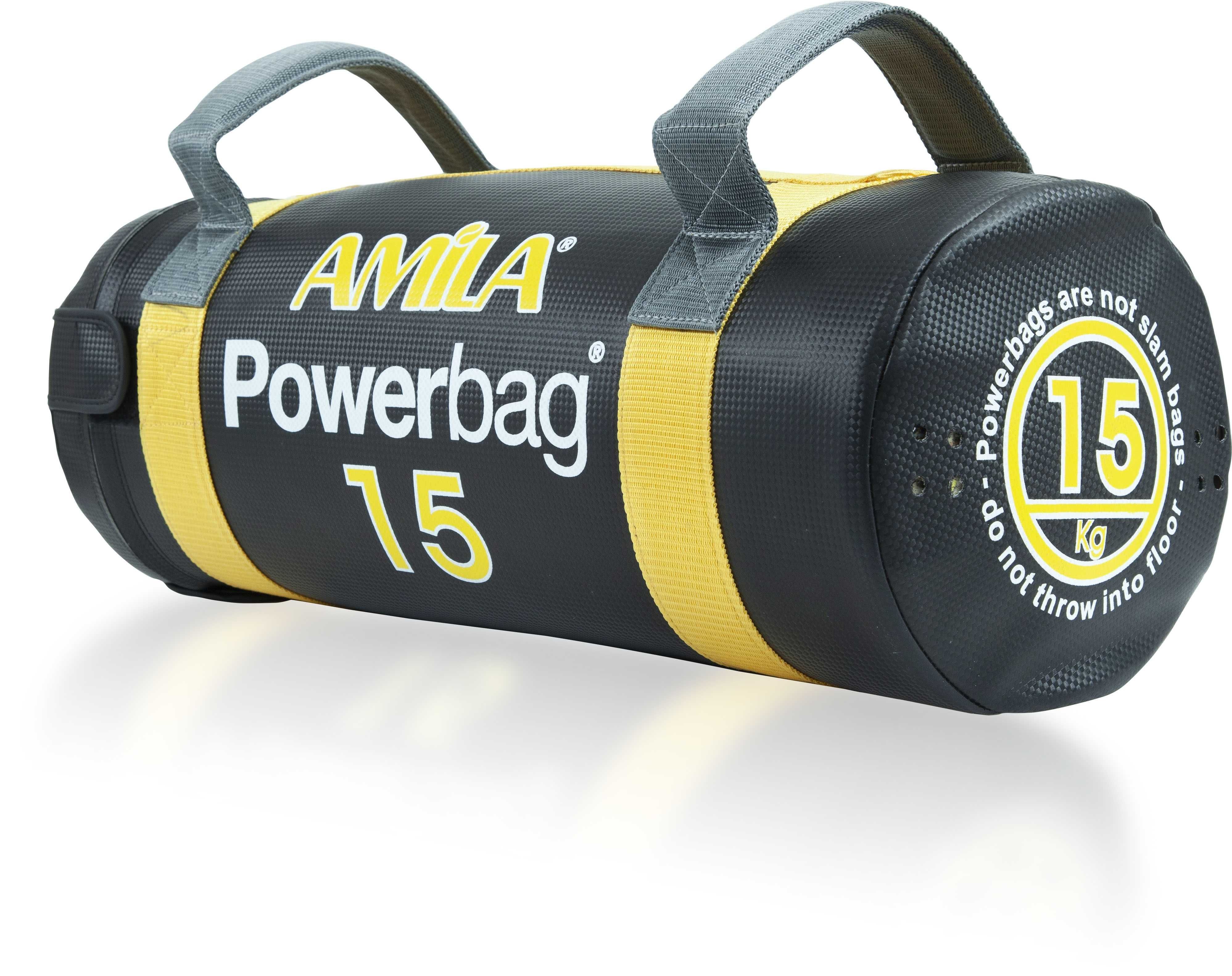 Фитнес Торба Power Bag Amila 15 кг, Кросфит Чанта, Цилиндрични Торби