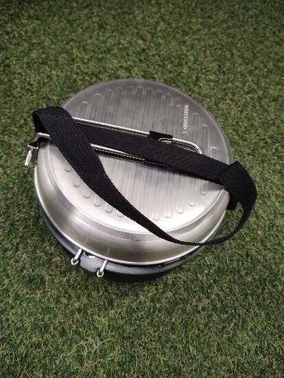 Set de gătit 500 camping din inox + - produs resigilat Decathlon