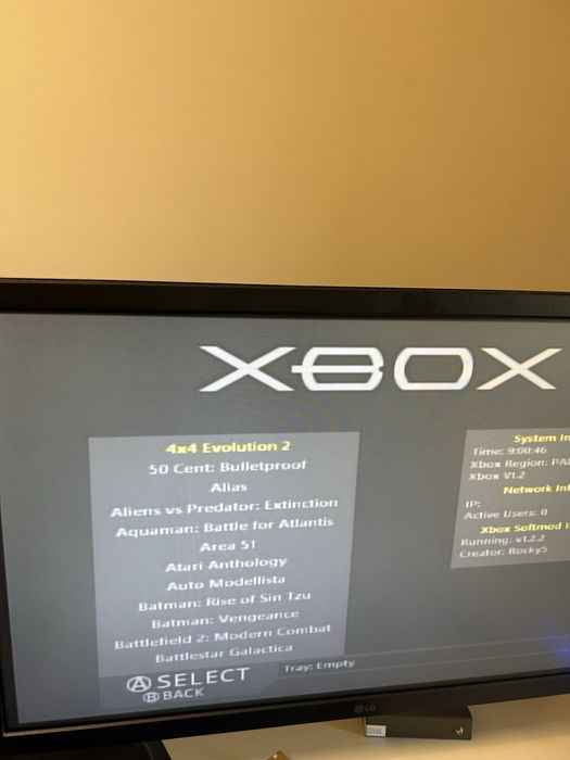 Xbox original modat 116 jocuri hdd 360gb