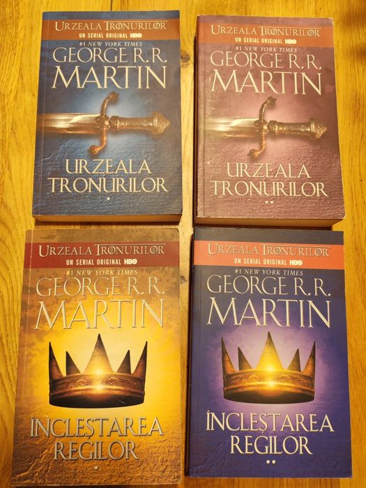 Urzela tronurilor/Game of thrones de R.R Martin